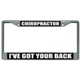 thumbnail image 1 of Cadre de Plaque d'Immatriculation Chromé "I've Got Your Back", 1 of 2