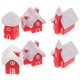 thumbnail image 2 of Decorative Miniature Model Tiny Snow House Model Diy Micro Landscape Decoration Families Friends 6Pcs, 2 of 5