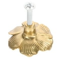 thumbnail image 3 of Poignée de Tirage en Laiton en Forme de Fleur pour Armoire, Poignée de Tiroir, Bouton de Porte d'Armoire, 3 of 9