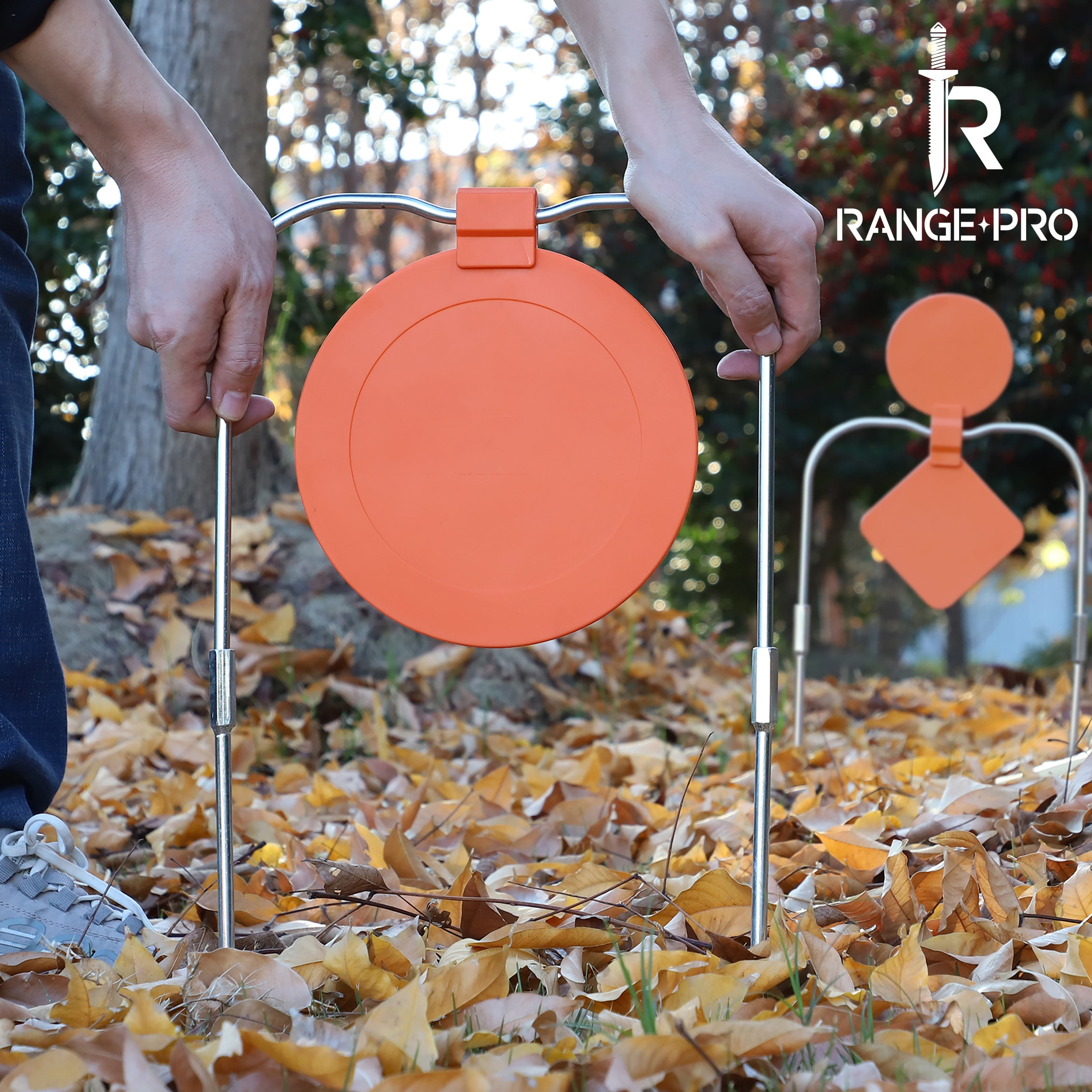 2-in-1 & 8" Round Self-Healing Spinner Target Set
