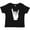 AB-Black, variant on Inktastic Rocker Horns Boys or Girls Baby T-Shirt