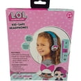 thumbnail image 7 of L.O.L. Surprise! Kids Safe Over The Ear Headphones HP2-03136 | Kids Headphones, Volume Limiter for Developing Ears, 3.5MM Stereo Jack, white/black Recommended for Ages 3-9, 7 of 7