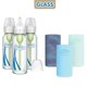 thumbnail image 5 of Biberón de Vidrio Dr. Brown's con Funda de Silicona Glow Blue Mint 8 Onzas Pack Variedad, 5 of 13
