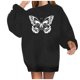 thumbnail image 1 of Sudadera Para Mujer Sudaderas Con Cuello Redondo Otoño Invierno Camisas Erógenas Tops de Manga Larga Blusa Regular Estampada Odeerbi ODB148843, 1 of 4