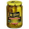 thumbnail image 3 of (12 pack) Mt. Olive Sandwich Stuffer Kosher Dill Pickles, 24 fl oz Jar, 3 of 8