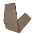 thumbnail image 4 of Zshosam Mens Pants Men's Comfort Classic Fit Pleat Front Dress Pant for Men(Brown,36), 4 of 8