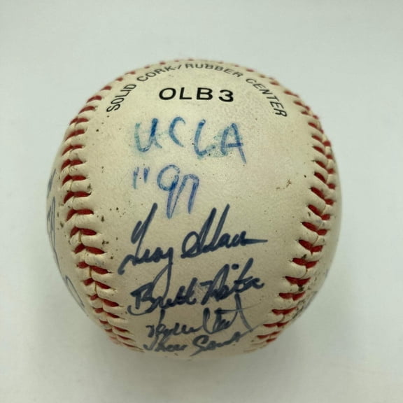 1997 UCLA Bruins NCAA Champs Team Signed Autographed Baseball