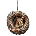 thumbnail image 5 of 9 Pcs Christmas Hanging Animal Ornament, Personalized 2D Acrylic Flat Animal Ornaments for Christmas Tree, Xmas Animal Hanging Decorations, Animal Lovers Ornament Gifts, 5 of 11