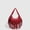 Wine Red, variant on Vintage-Inspired Fringe and Studded Hobo Bag - Stylish Women's Shoulder/Crossbody Purse