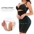 thumbnail image 6 of Lilvigor Waist Trainer Shapewear for Women Tummy Control Bodysuit Open Bust Corset High Waist Thigh Slimmer Body Shaper, 6 of 8