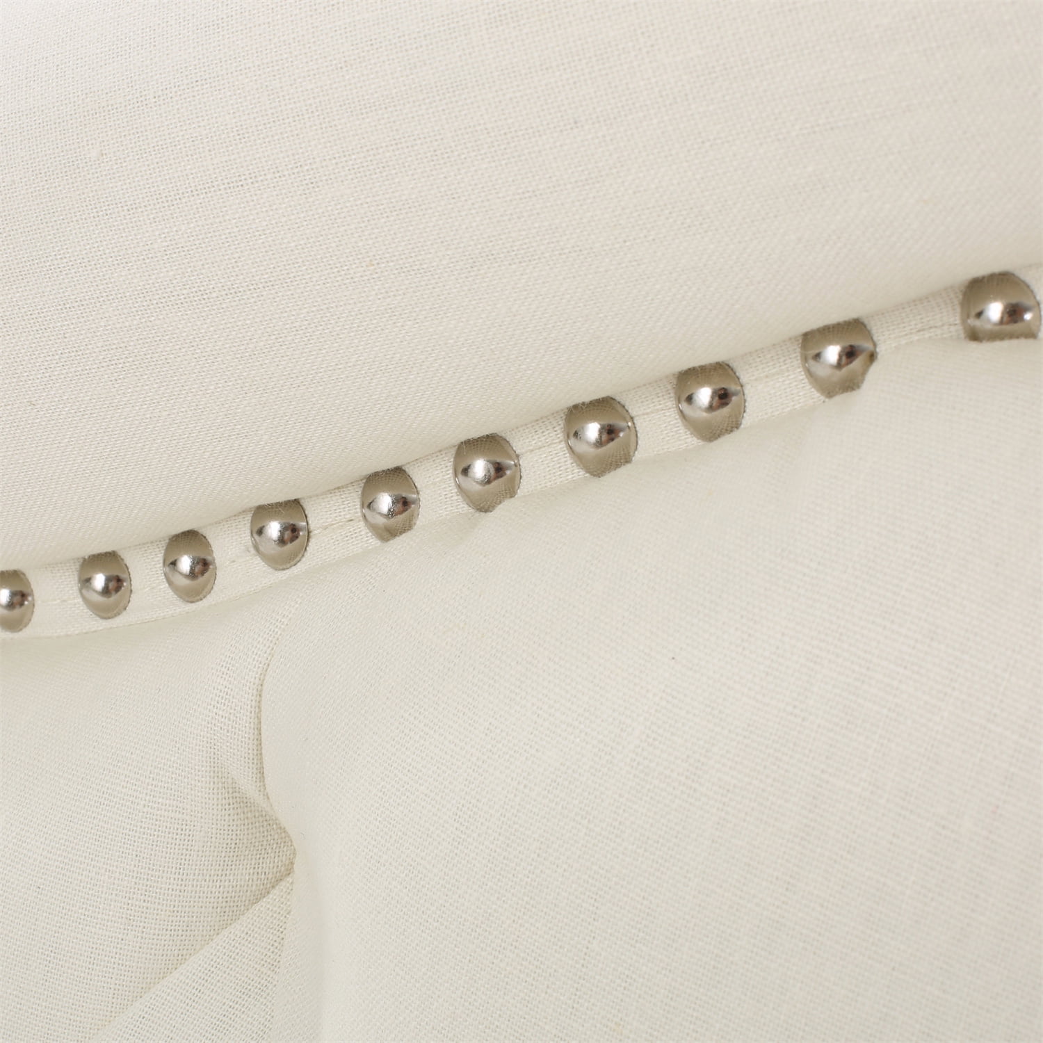 Kepooman Modern Transitional Headboard, Upholstered Button Tufted Headboard, Queen & Full, Beige Kepooman Modern Transitional Headboard, Upholstered Button Tufted Headboard, Queen & Full, Beige