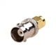 thumbnail image 3 of 4X Adaptador Conector SMA Macho Dorado A BNC Hembra Plateado, 3 of 3