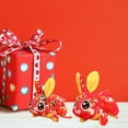 thumbnail image 1 of Conejo de peluche Fernando, 2 uds, 15cm Rojo, 20cm Rojo Profundo, Juguetes de peluche, 1 of 8