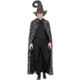 thumbnail image 1 of Smiffys Cape de Caster Sort Deluxe pour Adulte, 1 of 2