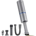 thumbnail image 1 of Mini Vacuum, Air Duster and Hand Pump 3 In 1, Small Cordless Handheld Vacuum, USB Rechargeable, Easy To Clean Desktop, Keyboard, Drawer, Car Interior and Other Crevices, 1 of 9