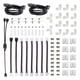 thumbnail image 4 of Conectores de tira de luz LED de 95 Piezas con Piezas de conector Cable conector divisor, 4 of 8