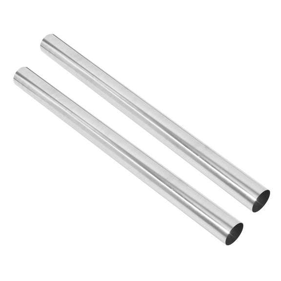 Unique Bargains 2pcs Straight 2.25" OD 30" Length DIY Custom Mandrel Exhaust Pipe 2.25 Inch Tube Pipe