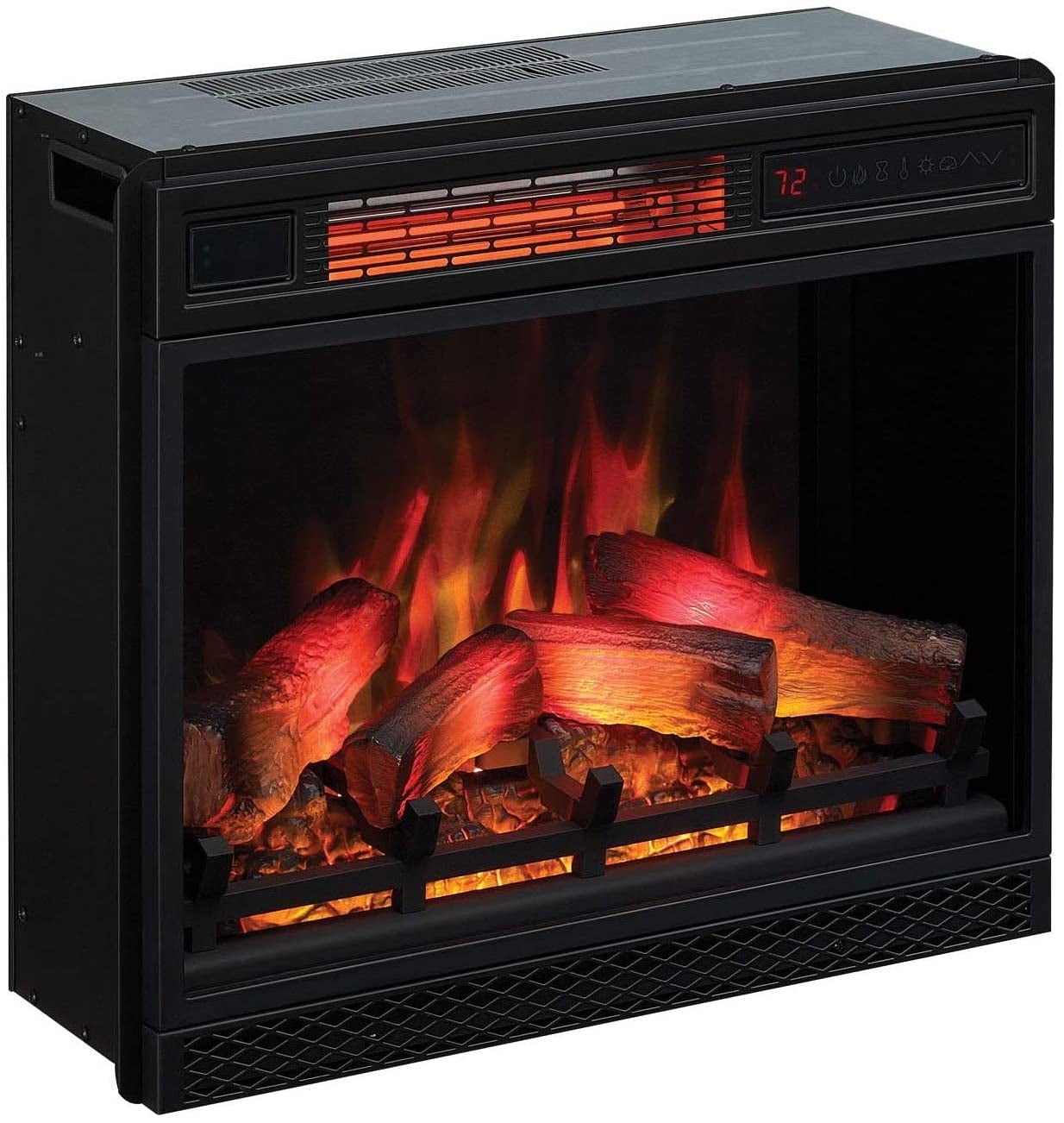 ClassicFlame 32-In 3D Spectrafire Plus Infrared Electric Fireplace Insert -  32II042FGL - Walmart.com