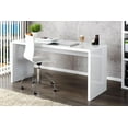 thumbnail image 5 of Furniturebox UK Enzo White High Gloss Computer Office Desk, 47.24 x 23.62 in, 5 of 6