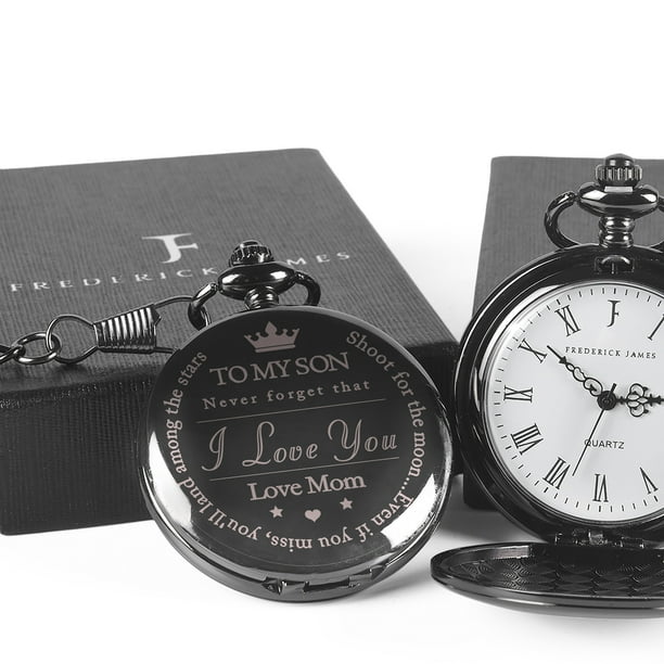 Mother and son engraved watch outlet