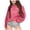 T4885 Hot Pink, variant on Bysome Toddler Girls Hoodies Sweatshirts Size 4-5 Years Autumn Winter Long Sleeved Fashion Printed Round Neck Hoodie For Boys Plus Warm Hoodie Long Sleeve Cute Print Girl Tops Black