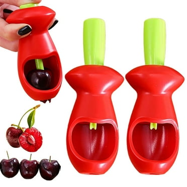 Tdoenbutw Clearance Cherry Pitter Remover Tool Cherry Pitter Quick Removal Type Cherry Pitter Tool Cherry Seed Remover Pp Plastic More Labor Saving Cherry Remover Red