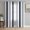 Navy blue gray, variant on Sheer Curtains 108 Inches Long 2 Panels Set for Living Room, Green Navy Blue Striped Semi Sheer Curtains for Windows, Farmhouse Stripe Art Voile Window Treatments Rod Pocket Curtain