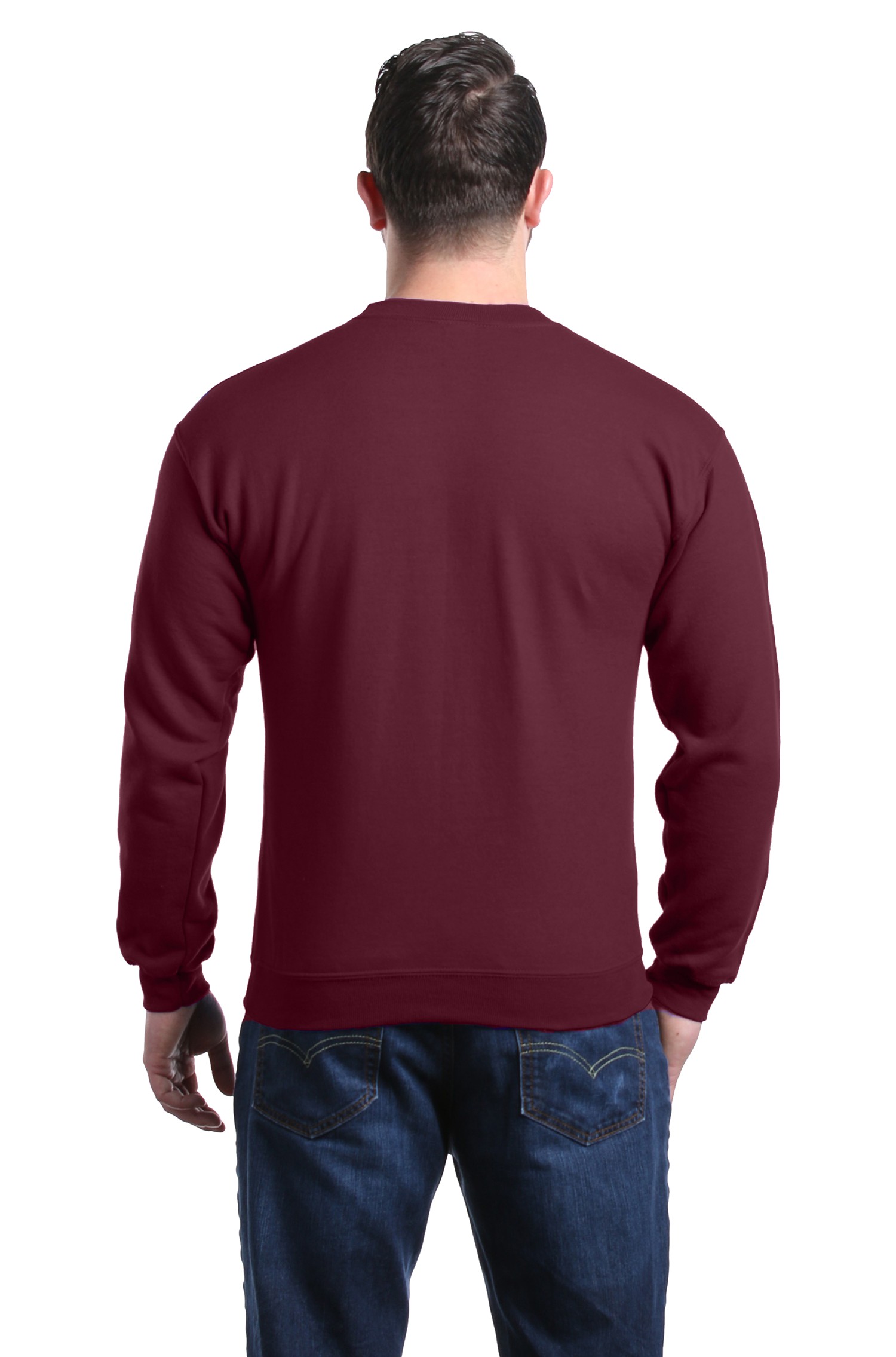 Shop4Ever Men's My Favorite People Call Me Grandma Crewneck Sweatshirt X-Large Maroon - image 3 of 5
