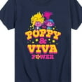 thumbnail image 3 of Trolls - Band Together - Poppy and Viva Power - Toddler and Youth Short Sleeve Graphic T-Shirt, 3 of 5