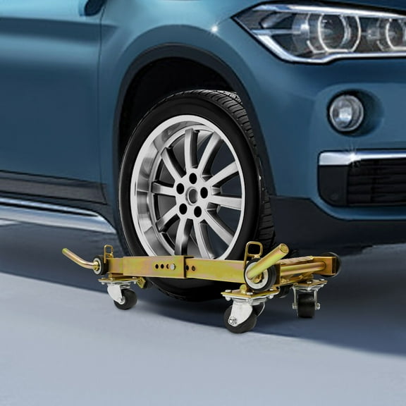 1T Wheel Dolly Tire Jack Lift 2200LBS Vehicle Positioning Car Moving Wheel Dolly