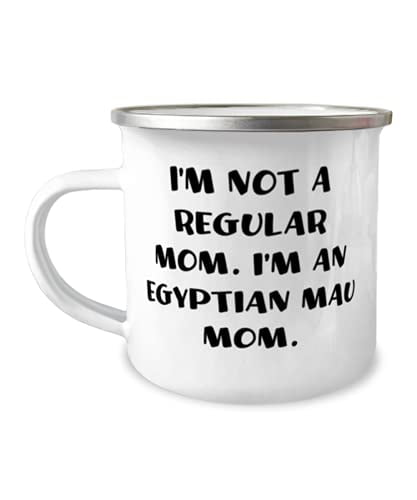 Brilliant Black And White Cat Gifts I'm A Black And White Mom. Special 12oz Camper Mug For Friends From Friends I'm Not A Regular Mom