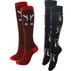 thumbnail image 1 of Calcetines novedosos para mujer: calcetines navideños hasta la rodilla: calcetines divertidos para las fiestas, 1 of 5