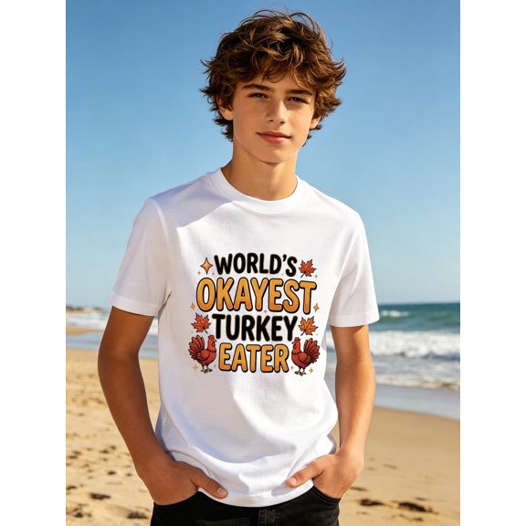 funny turkey print t shirt for casual wear teenagers t shirt 100 vintage t shirt humorous slogan tees teenagers graphic tees weekend style activities family vacati