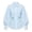 Light Blue, variant on Womens Ruched Button Down Shirts Puff Sleeve Dressy Casual Blouse for Everyday Office Wearing (Light Blue S)