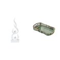 thumbnail image 1 of Escultura abstracta de fuego,Estatua de arte abstracto,adorno decorativo para el hogar,Escultura de fuego moderna,coleccionable,regalo,Bandeja de almacenamiento,Bandeja rectangular para servir, 1 of 8