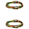 thumbnail image 4 of Qarigey Cuentas Cadena de cintura Estilo simple Accesorio de decoración de moda Verano al aire libre Vestido de playa Cadenas para el vientre Type15 NO15, 4 of 6