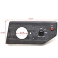 thumbnail image 4 of Lowe Boat Ignition Panel 2333424 | Horn 9 1/4 x 4 1/8 Inch Graywood, 4 of 4