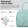 thumbnail image 3 of Lunch Bag Lunch Box for Women Reusable Insulated Lunch Bags,Water-Resistant White Starfish Cooler Lunch Tote Bag, Large Capacity for Work Travel Picnic, 3 of 6