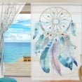 thumbnail image 3 of GZHJMY Dreamcatcher Sheer Curtains Window Voile Panels Drapes Tulle Curtains, Semi Sheer Curtains 78 Inches Long for Living Room Bedroom, Set of 2 Home Decor, 3 of 4