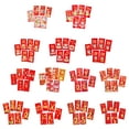 ZYHARUKO 6Pcs Redness Envelopes for Traditional Spring Festival 2025