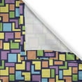 thumbnail image 6 of Ambesonne Geometric Valance & Curtain, Retro Shapes Pattern, 55"x45", Multicolor, 6 of 6