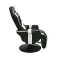RESPAWN900 Racing Style Gaming Recliner, Reclining Gaming Chair, in White (RSP900WHT