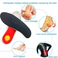 thumbnail image 3 of Orthotic Insole Arch Support Flatfoot Orthopedic Insoles For Feet Ease Pressure Of Air Movement Damping Cushion Padding Insole L (EU41-45), 3 of 6