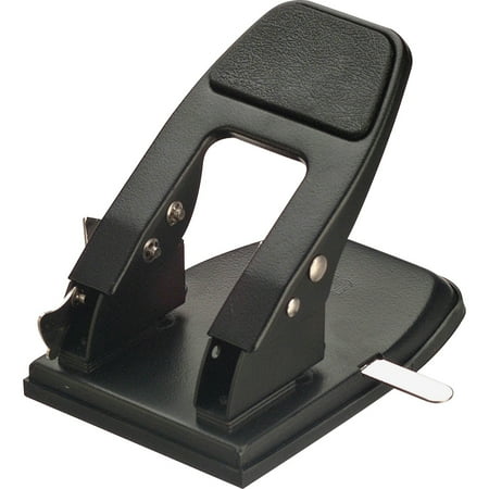 UPC: 0042491900827 | Officemate Heavy Duty 2-Hole Punch  Padded Handle  Black  50-Sheet Capacity  Steel