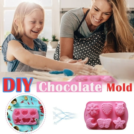 

NIUREDLTD SunFlower Holes DIY With 6 Silicone Chocolate Candy Cake Home DIY