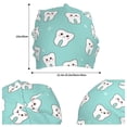 thumbnail image 4 of Fuzoiu Cartoon Teeth1 Print Winter Beanie Hat for Men & Women,Warm Knit Cap,Women Windproof Watch Hat,Knit Warm Unisex Beanie, 4 of 7