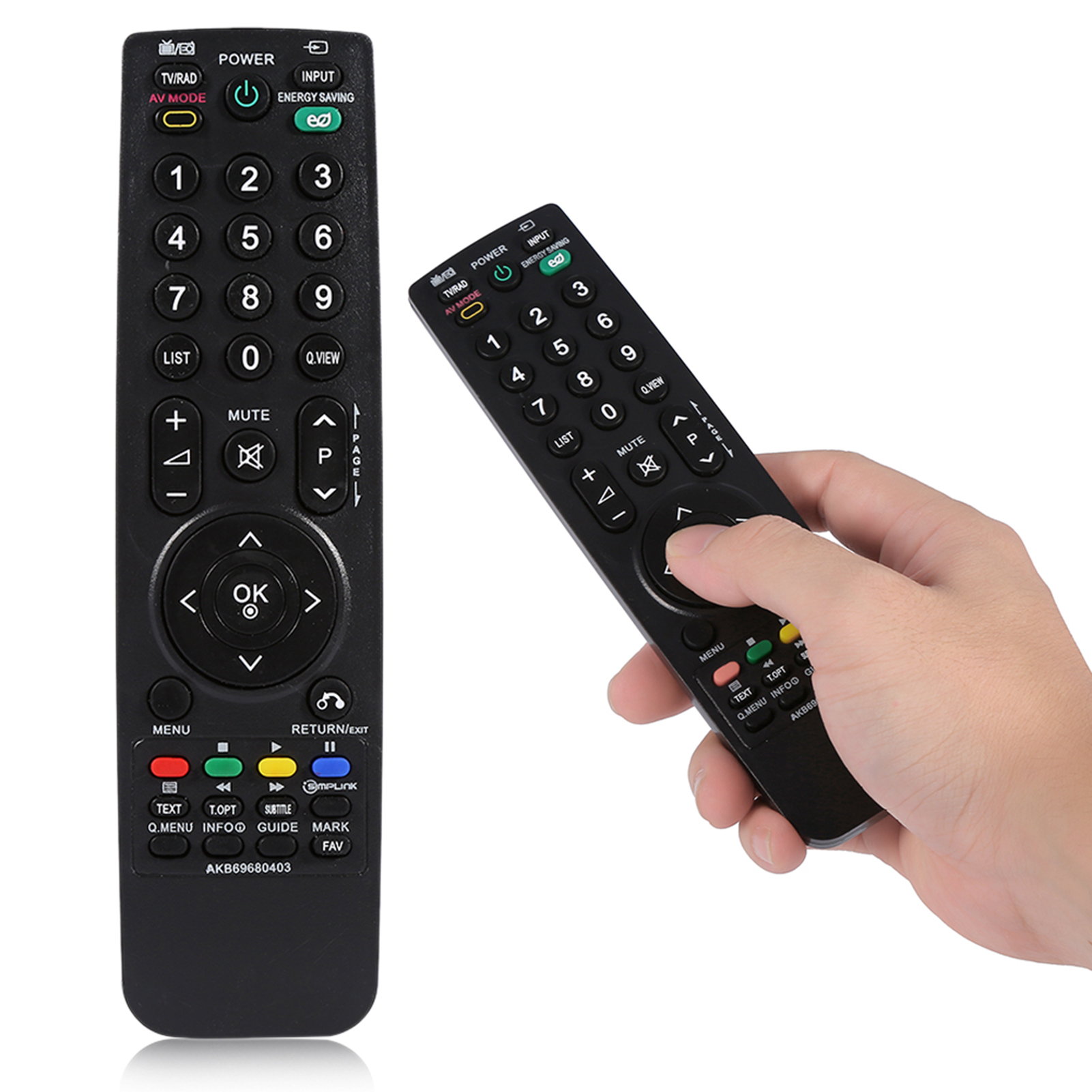 Telecomando Universale Per TV LG – Sostituisce AKB69680403 Per TV LCD, LED, Smart TV Ld320-za