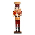 thumbnail image 4 of colcolo Christmas Nutcracker Decor Ornament Desktop Figurine Versatile Wooden Nutcracker A, 4 of 8