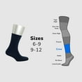 thumbnail image 3 of Cosyfeel Women's Dress Socks cotton Seamless Toe Soft Socks-gift box, 3 of 7