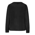thumbnail image 5 of Dagugfen Womens Blouses Pullover V Neck Long Sleeve Casual Fashion Tops Summer Trendy Going out Shirts for Women, 5 of 8